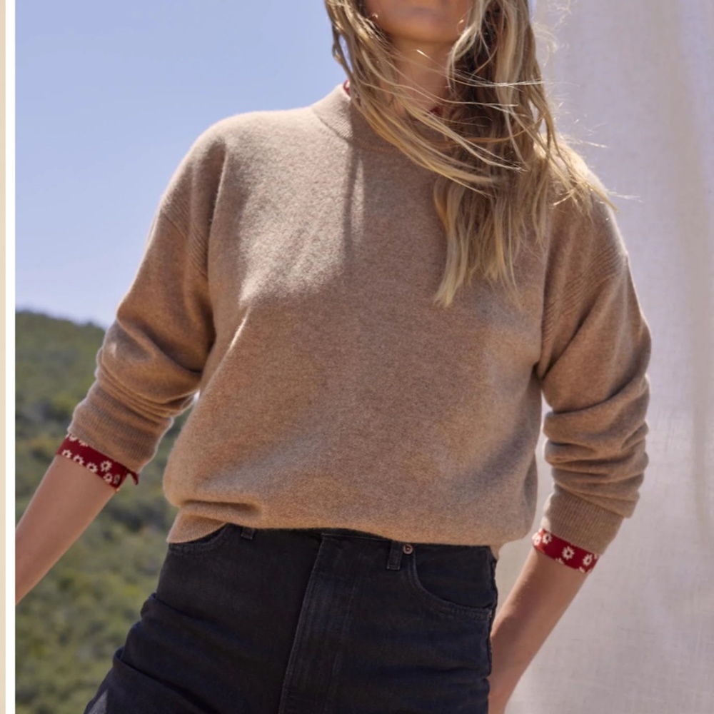 Pearl Cashmere Sweater